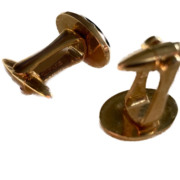 Black Onyx Cufflink Made in England 🇬🇧 - Picture 5 of 8